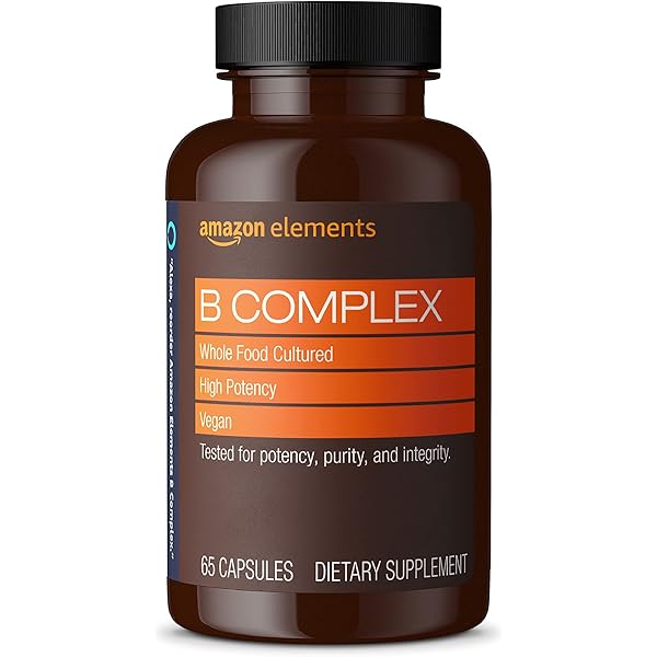 Amazon.com: AFC Japan Natural Vitamin B Complex with B1, B2, B3